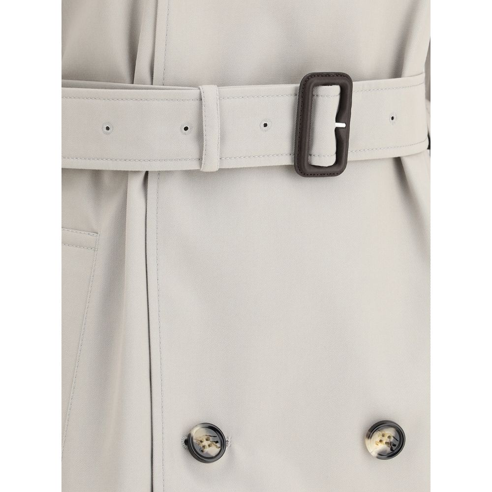 Burberry Breasted Trench Jacket