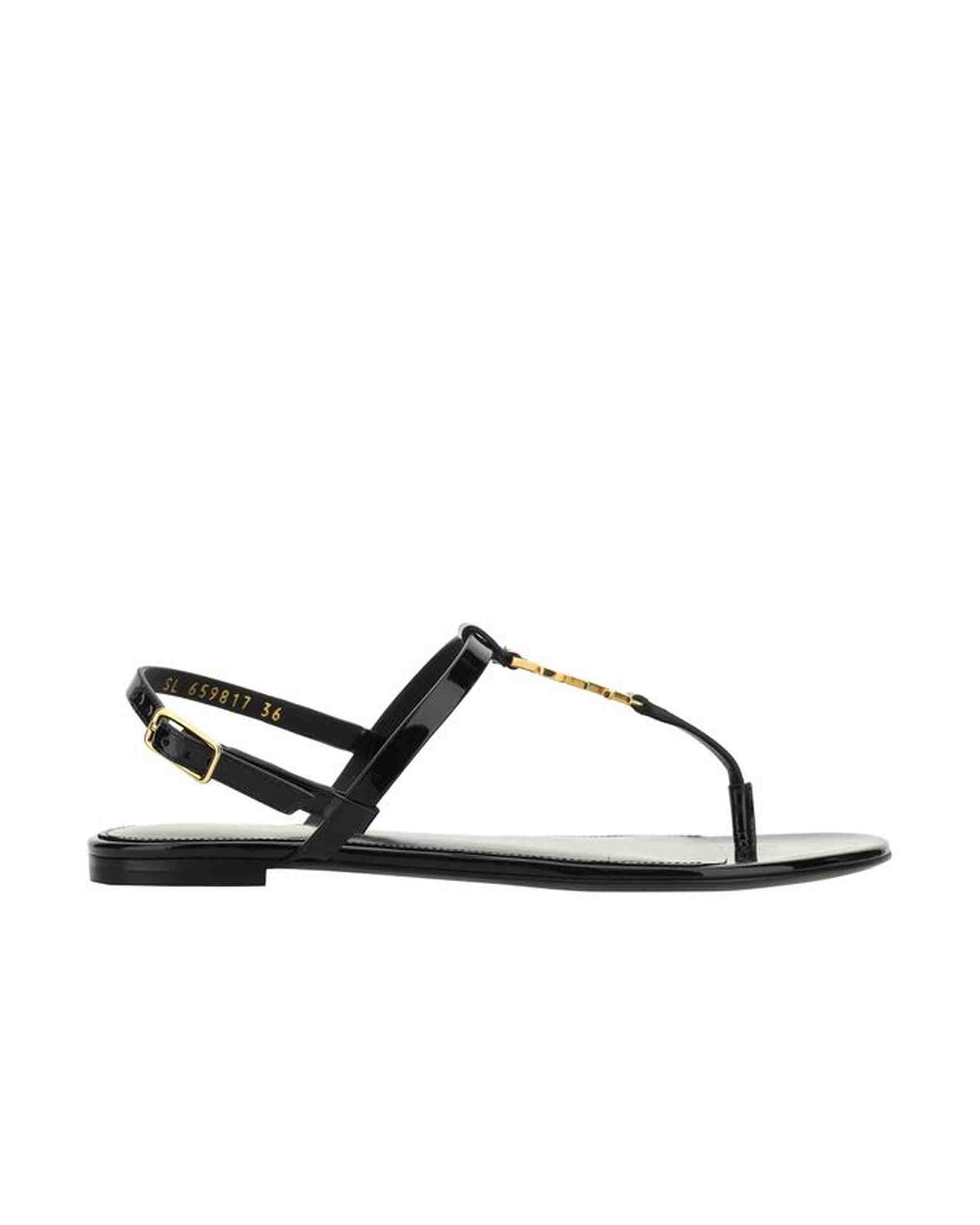 Saint Laurent Cassandra Sandals Glam Steals