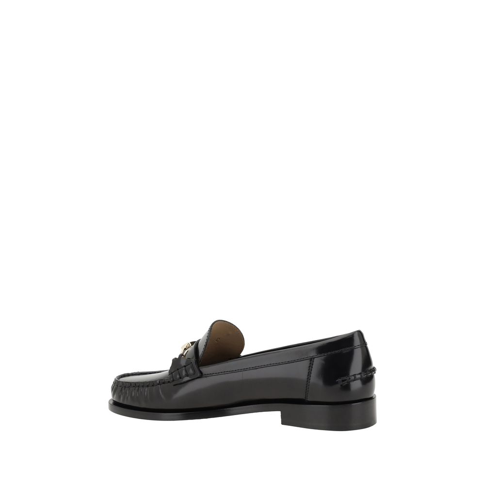 Ferragamo Patented Leather Loafers