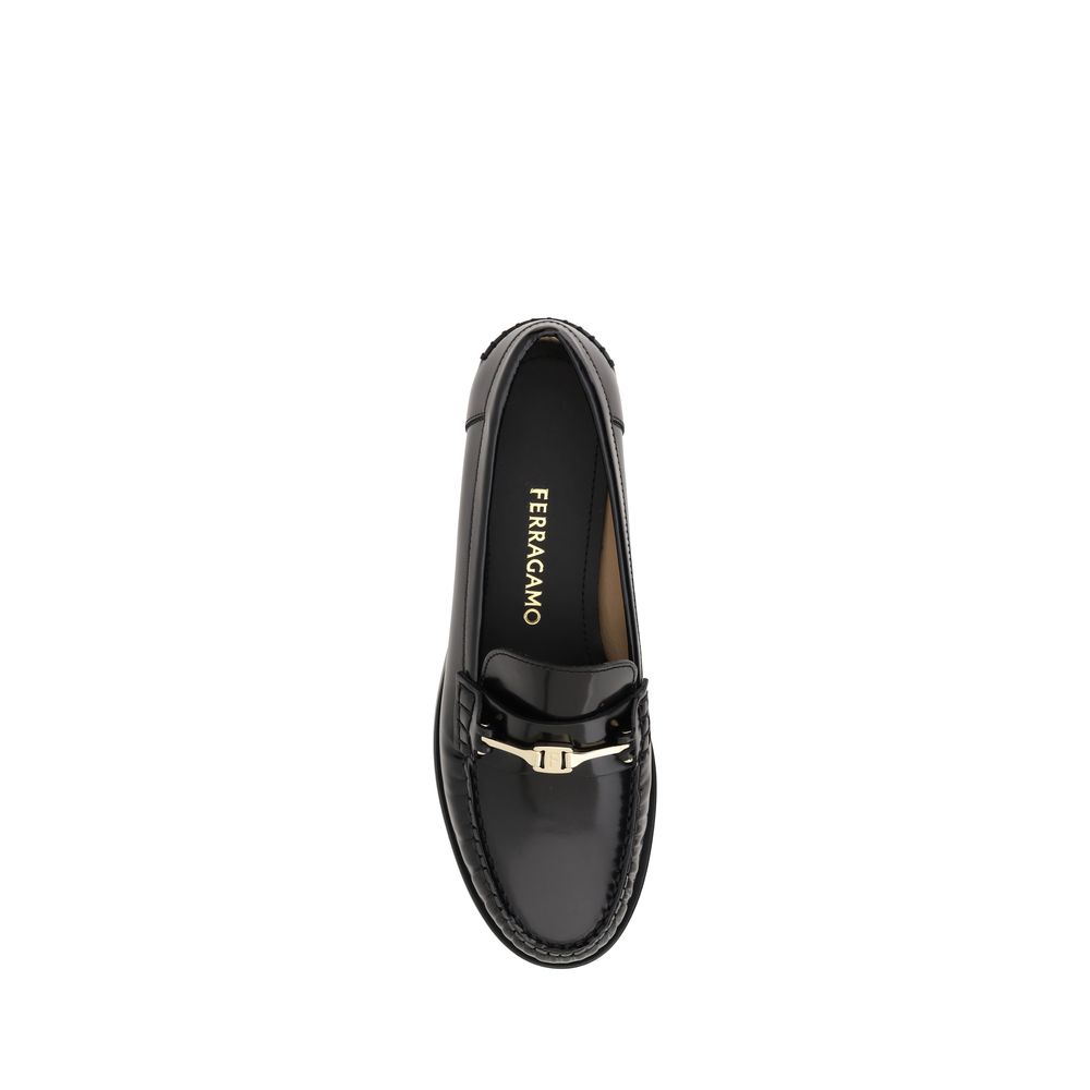 Ferragamo Patented Leather Loafers