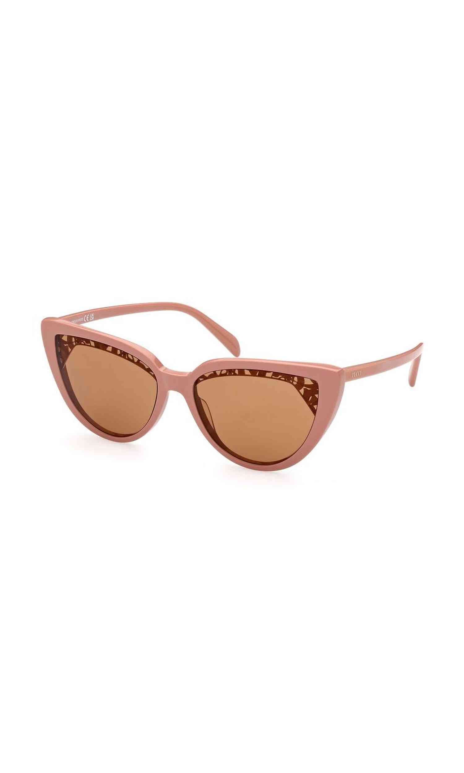 Emilio Pucci Acetate Brown Sunglasses Glam Steals