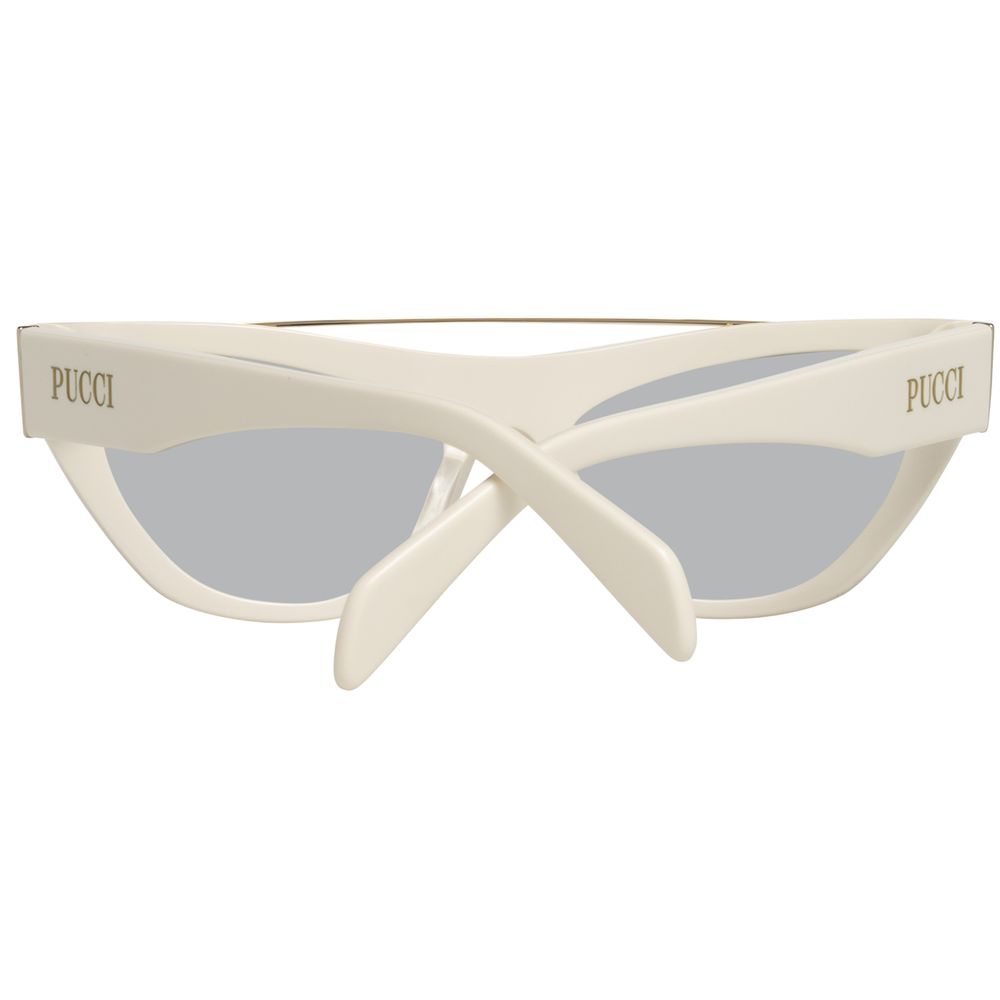 Emilio Pucci Metal White Sunglasses