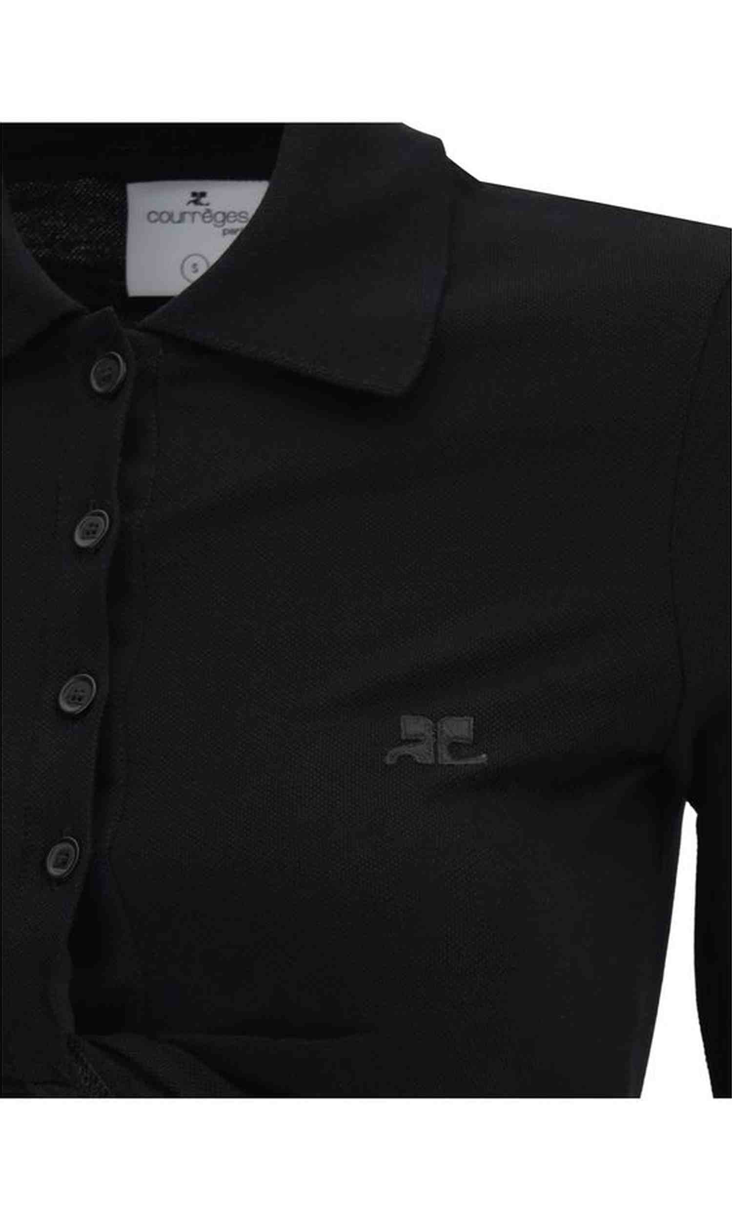 Courrėges Courrèges Polo With Twisted Detail Glam Steals