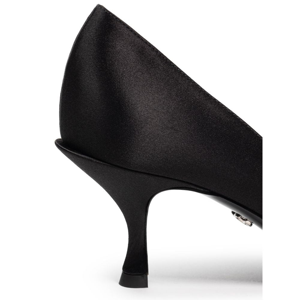 Dolce & Gabbana Viscose Black Pump