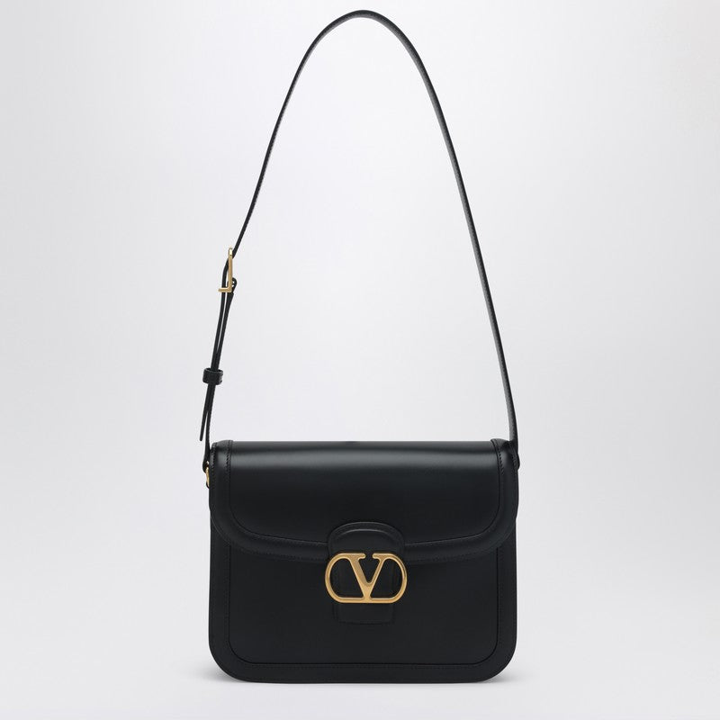 Valentino Black Leather Garavani 9to5 Bag Glam Steals
