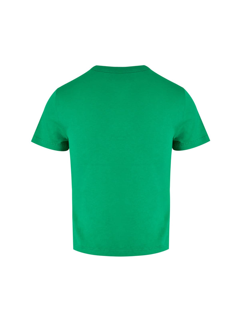 Gucci Cotton Green Logo T-Shirt 