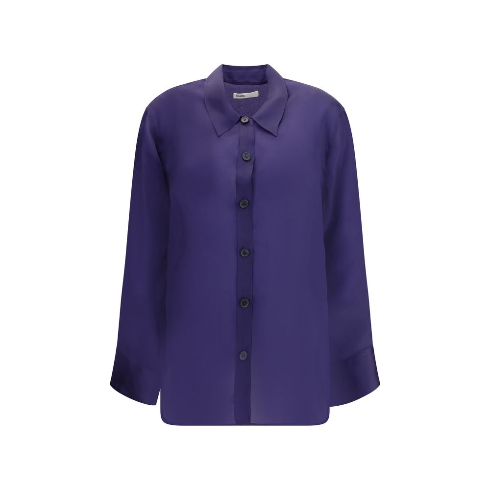 Khaite Semi-Sheer Herschel Top