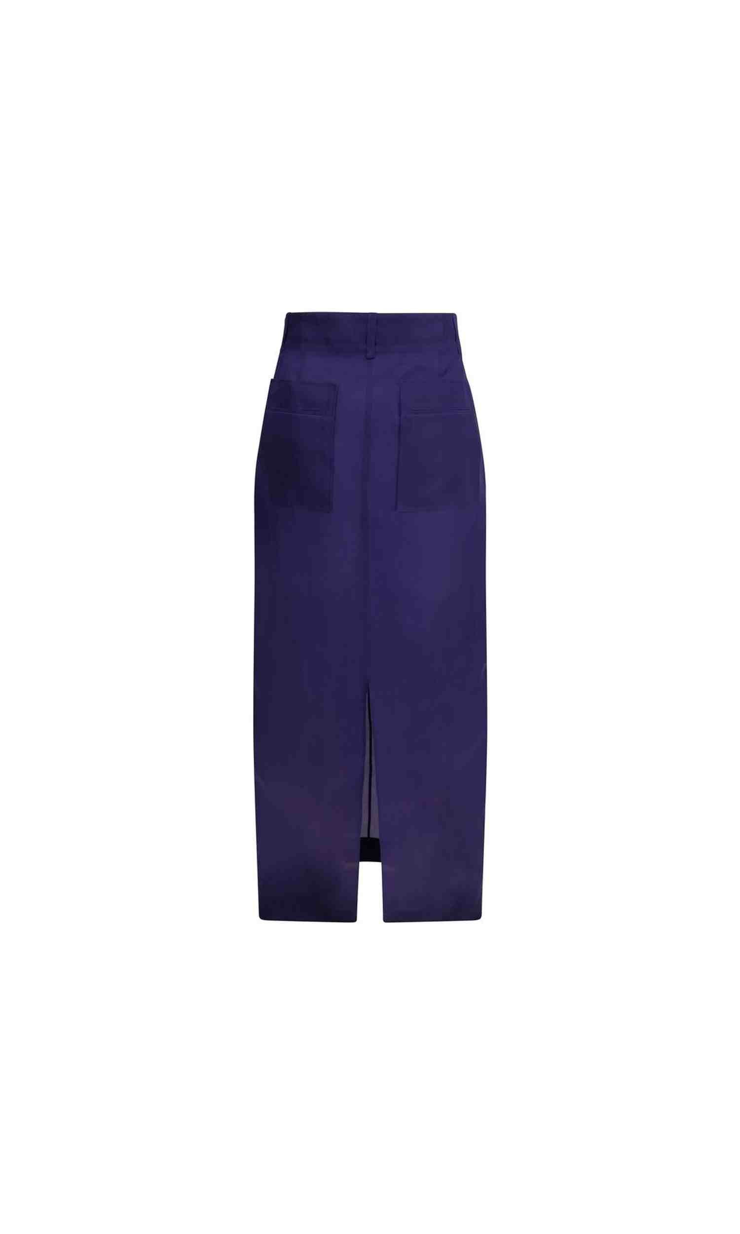 Khaite Lucian Midi Skirt