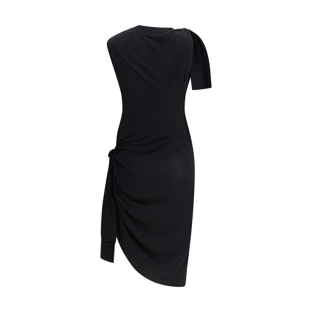Ferragamo Asymmetrical Knit Dress