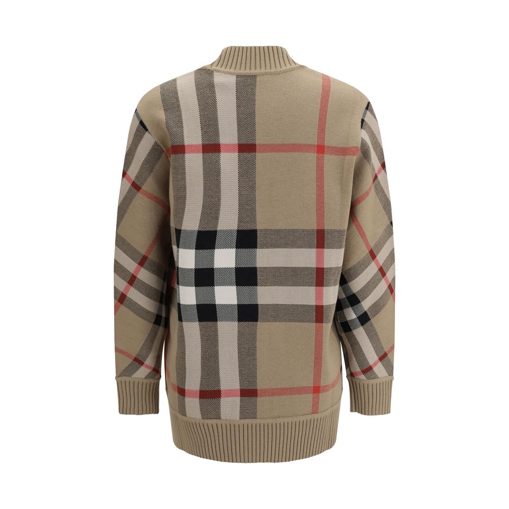 Burberry Check Archive Wool Sweater Glam Steals