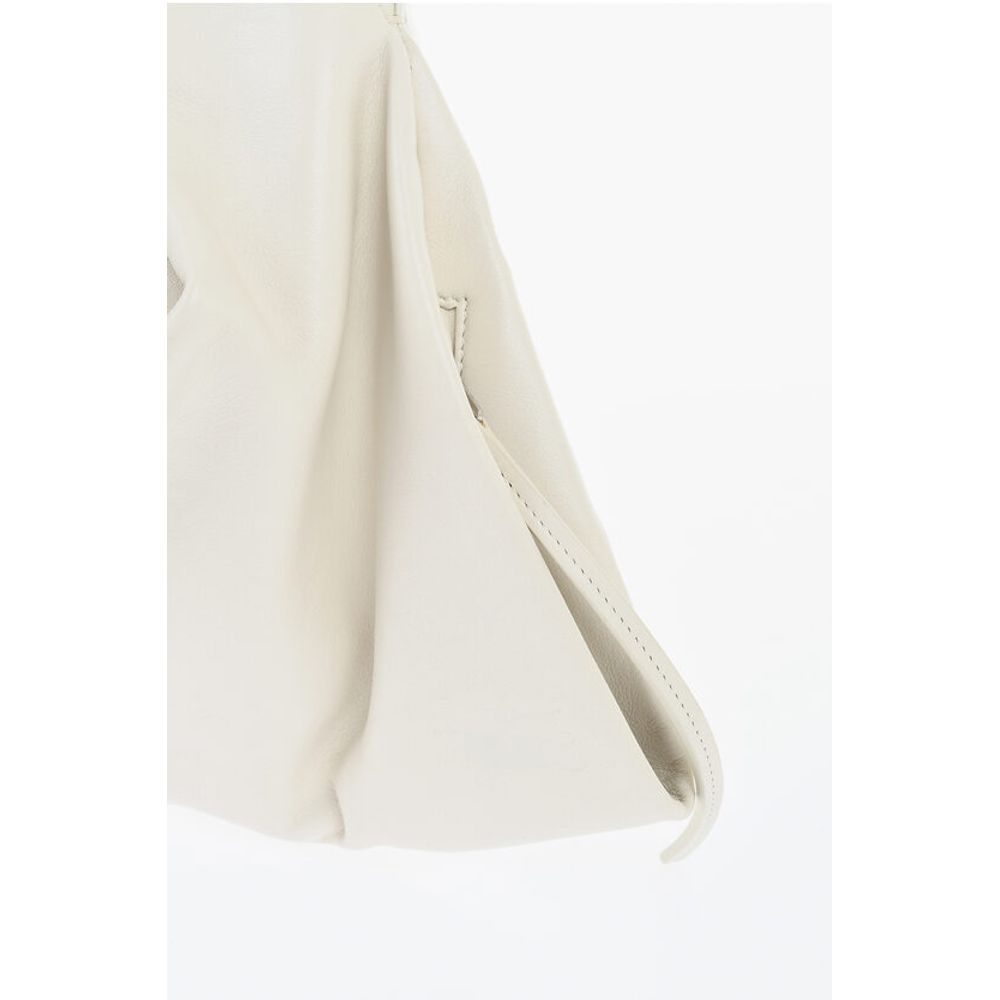 Burberry White Calfskin Shoulder Bag