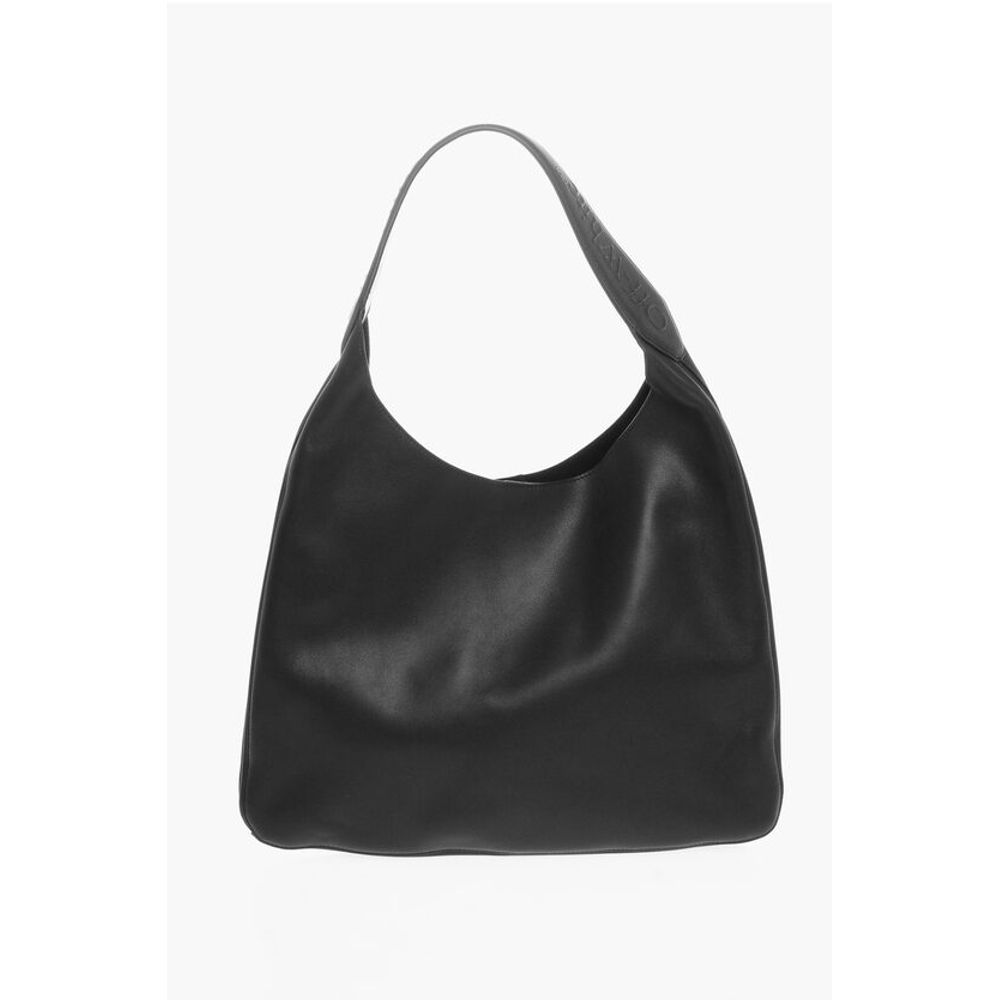 Off-White  Black Cowhide Shoulder Bag