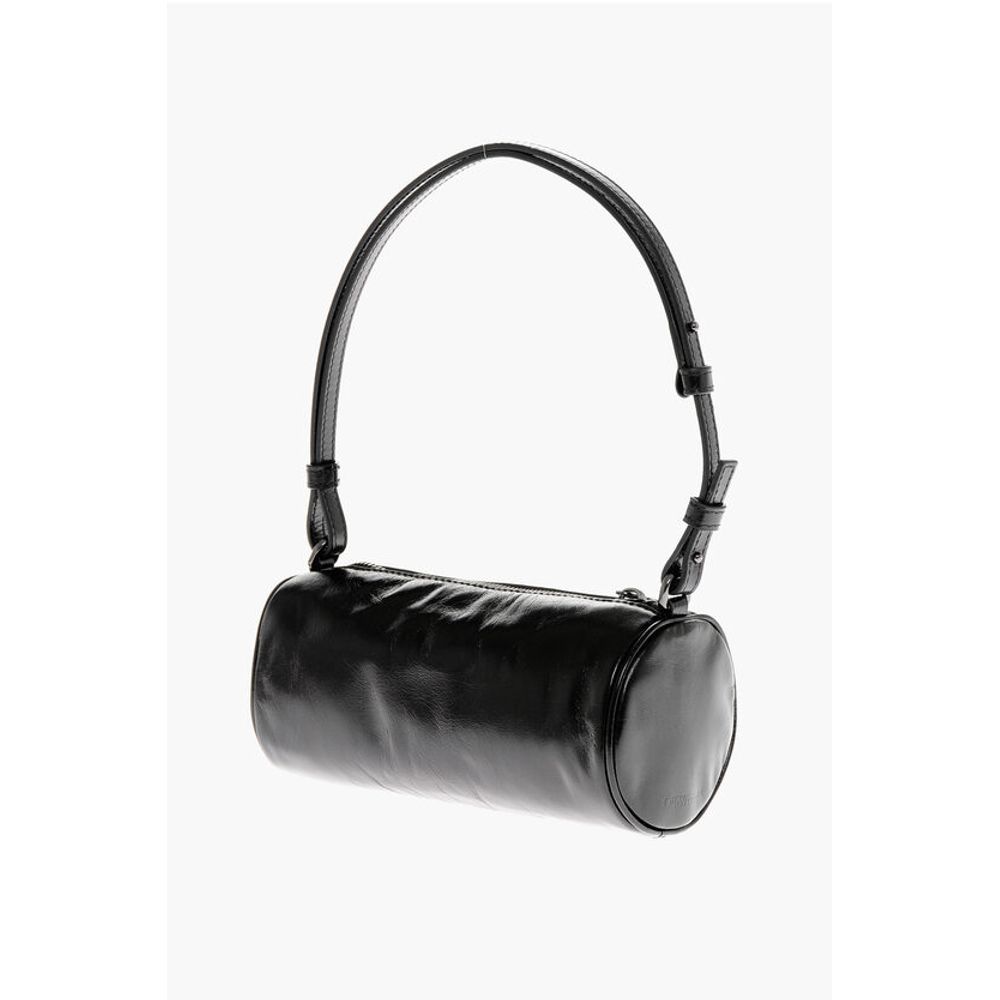Off-White Black Calfskin Shoulder Bag