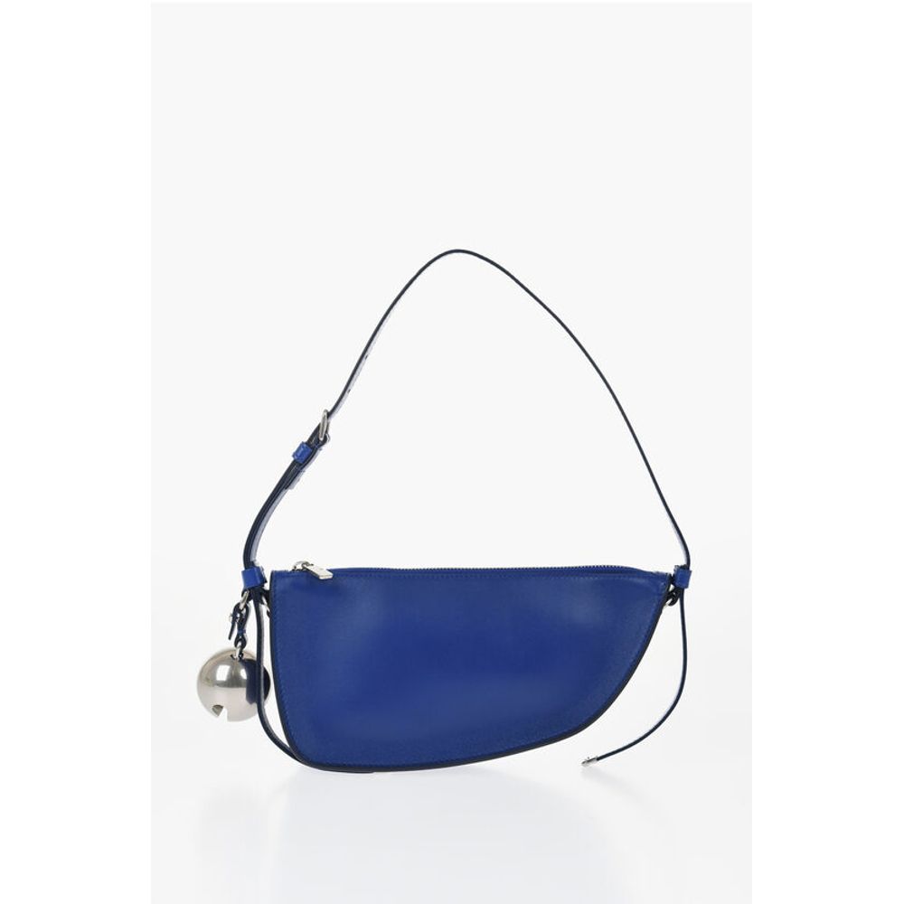 Burberry Blue Lambskin Shoulder Bag