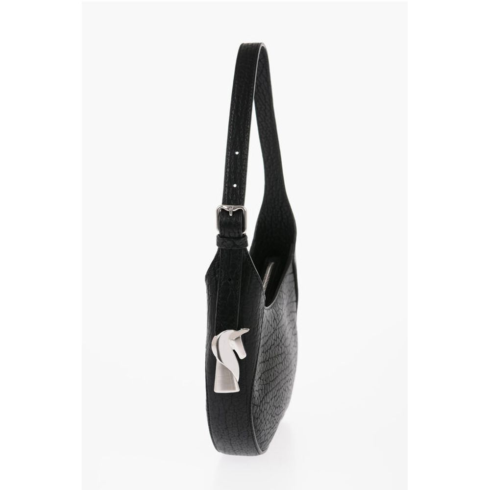 Burberry Black Leather Shoulder Bag