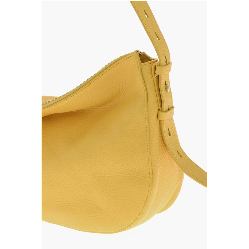 Burberry Yellow Calfskin Shoulder Bag