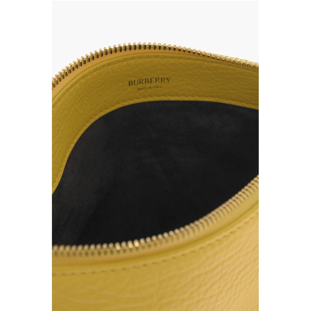 Burberry Yellow Calfskin Shoulder Bag