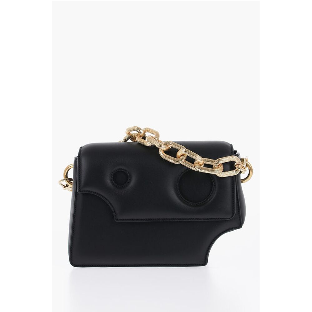 Off-White  Black Cowhide Shoulder Bag