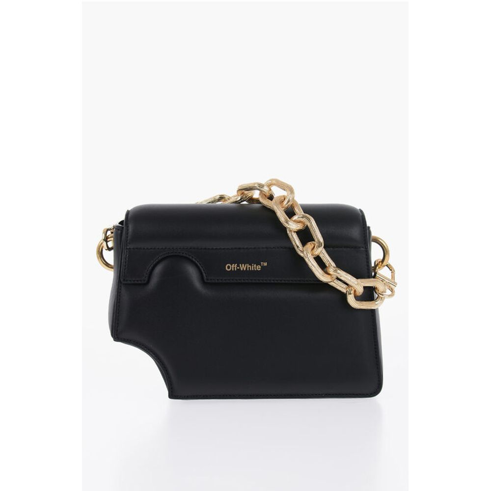 Off-White  Black Cowhide Shoulder Bag