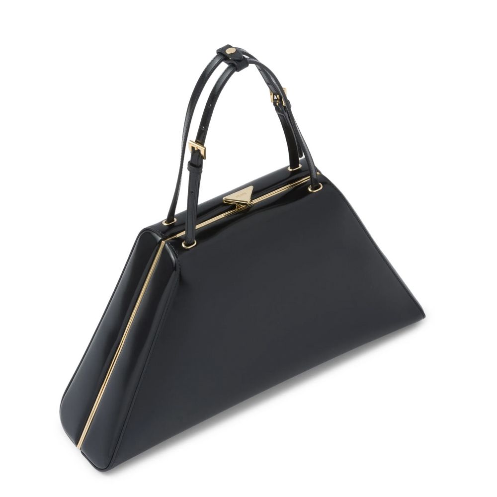 Prada Black Leather Handbag