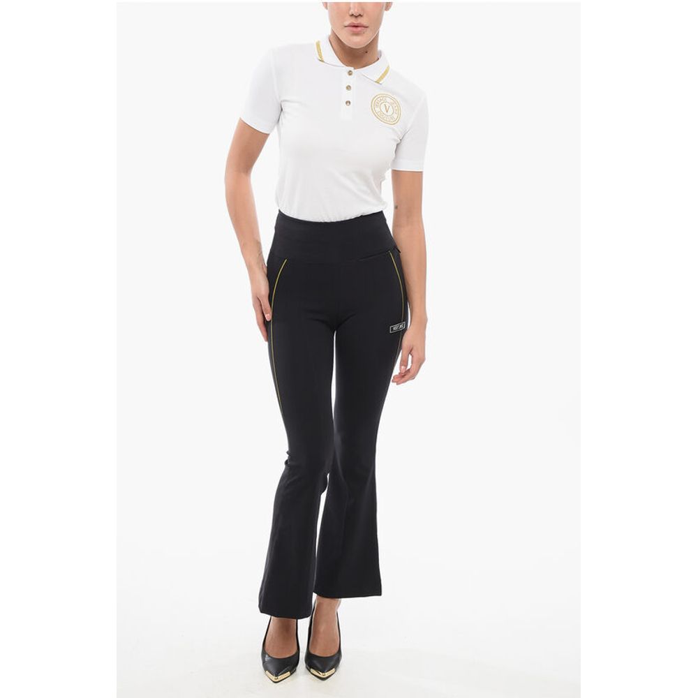 Versace Flared Bottom Lycra Leggings