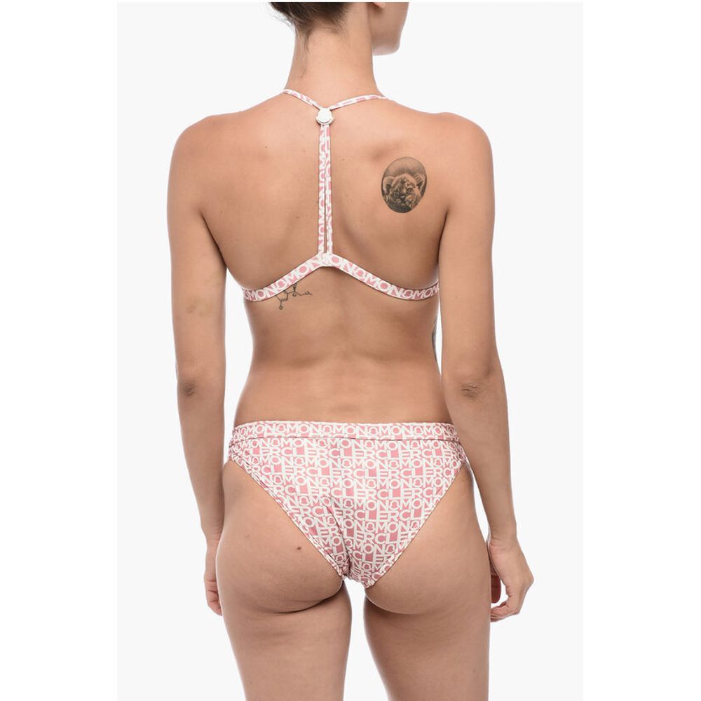 Moncler Logoed Bikini Set With Adjustable Straps