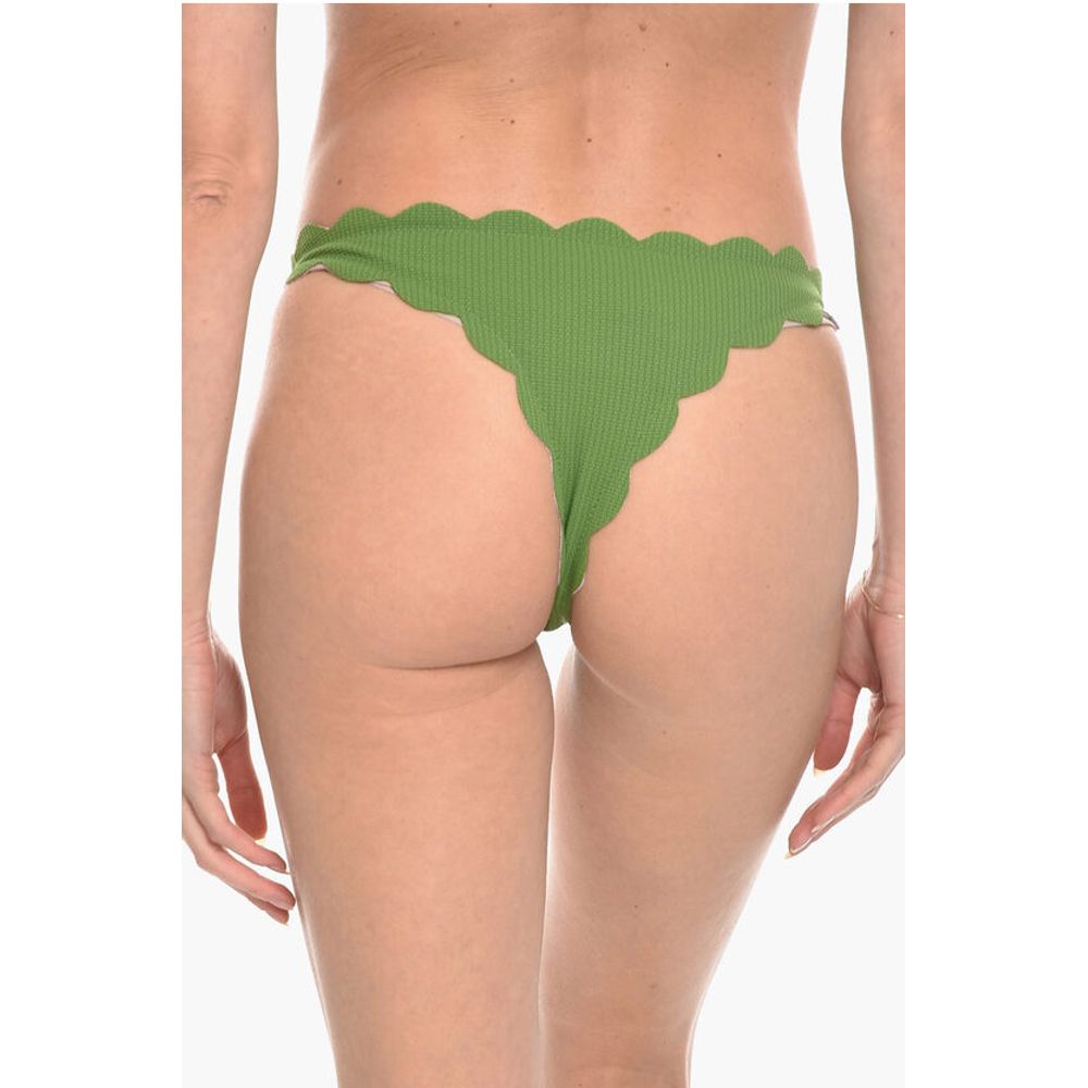 Marysia Scalloped Edges Reversible North Bikini Bottom