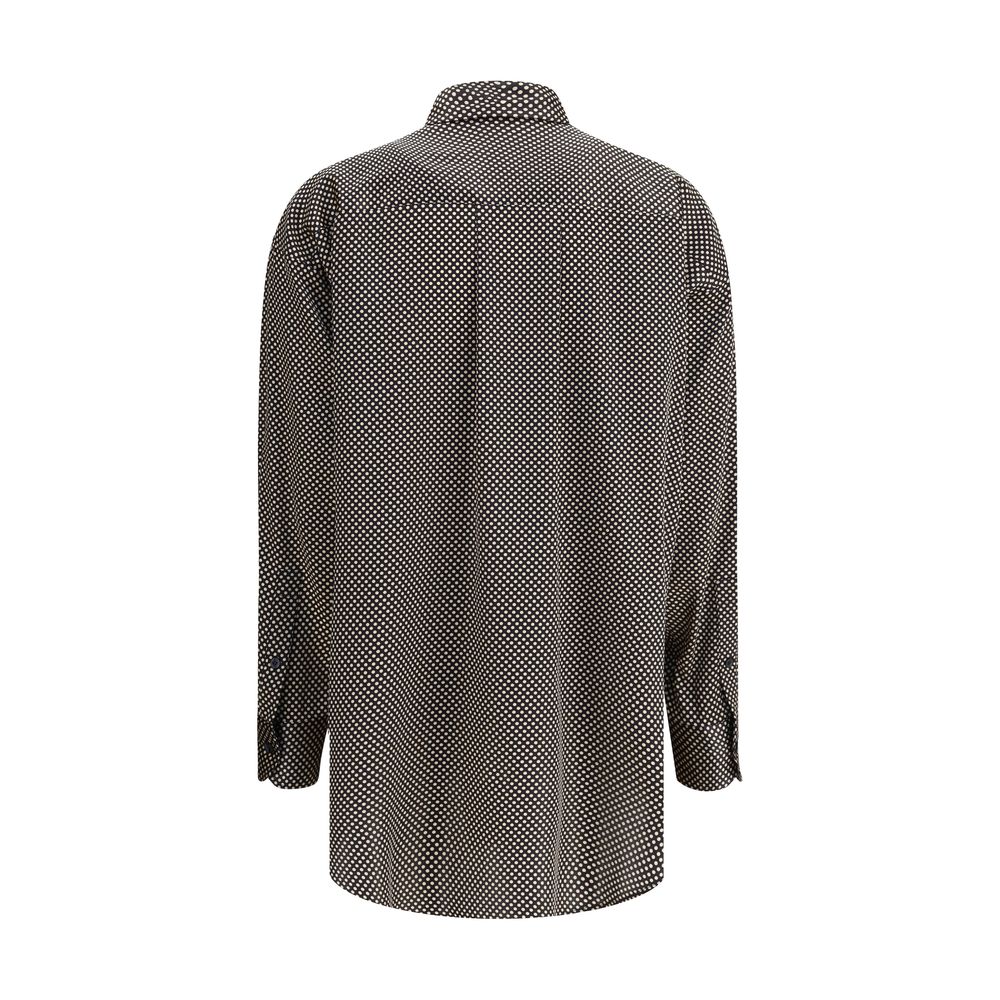 Tom Ford Silk Polka Dot Shirt