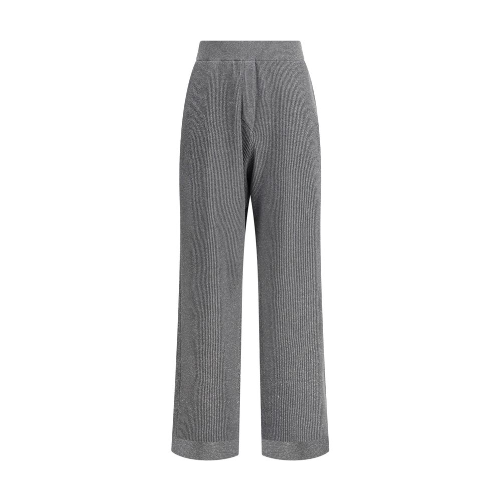 Brunello Cucinelli Ribbed Lurex Pant