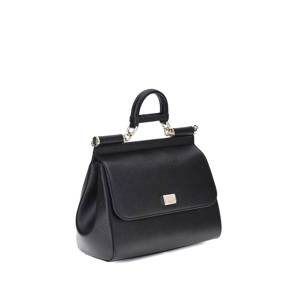 Dolce & Gabbana Leather Handbag Glam Steals
