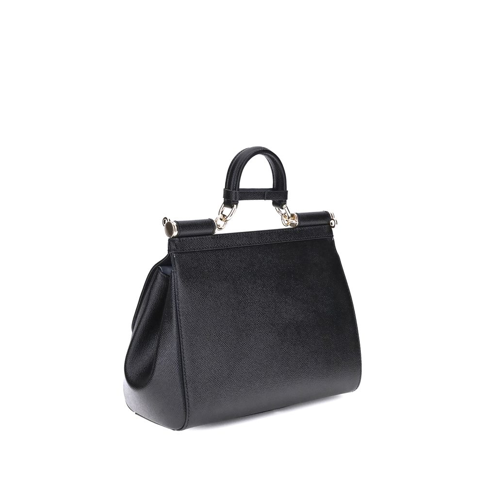 Dolce & Gabbana Leather Handbag Glam Steals