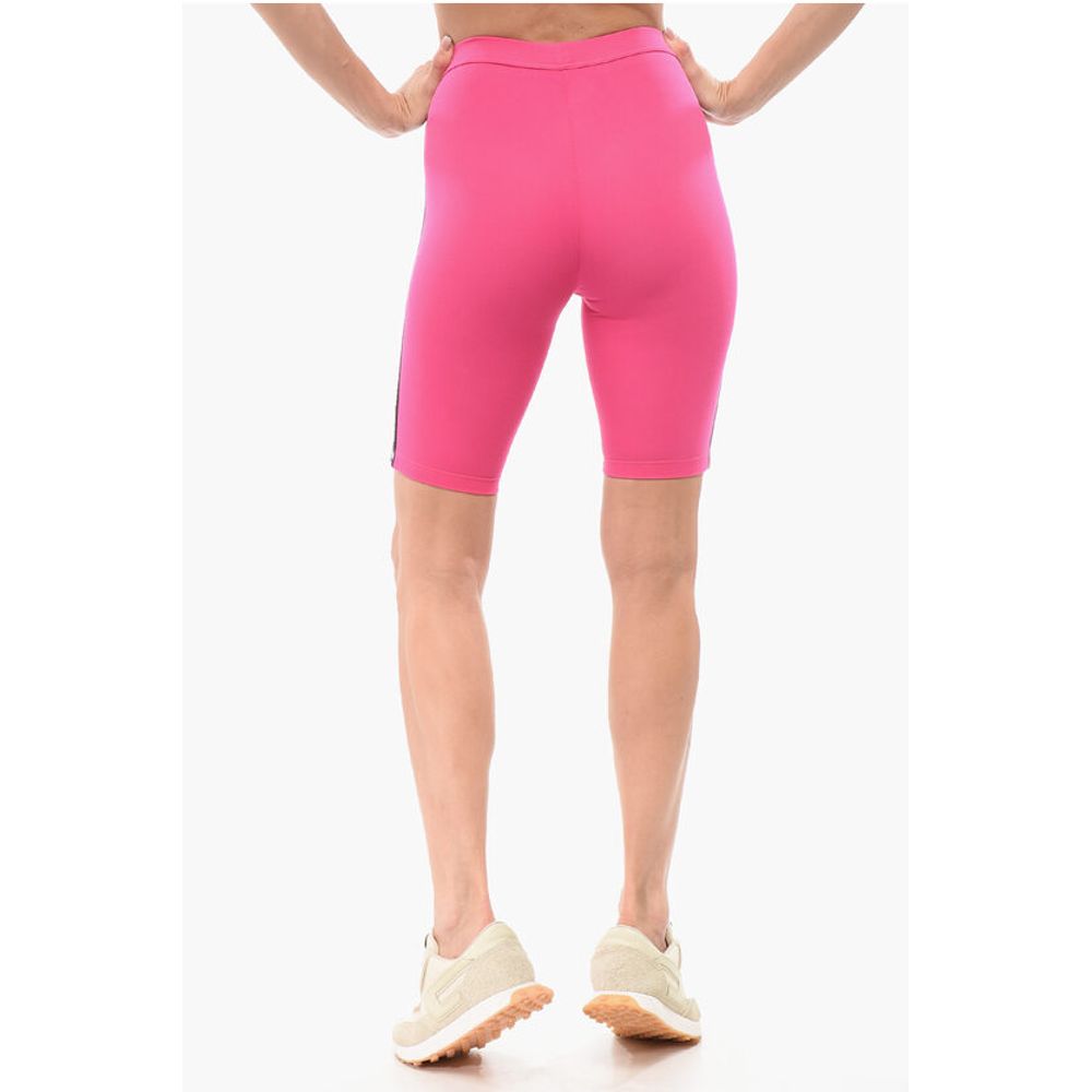 Dsquared² Underwear Biker Leggings With Logoed Bands