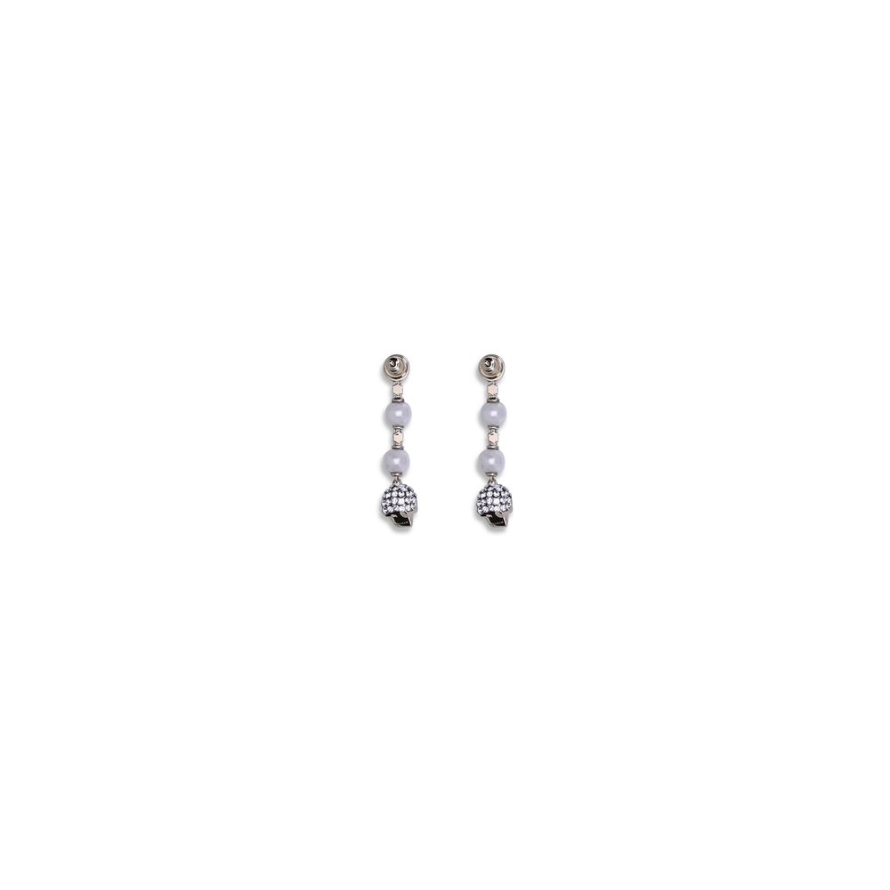 Alexander Mcqueen Skull Pendant Earrings Glam Steals