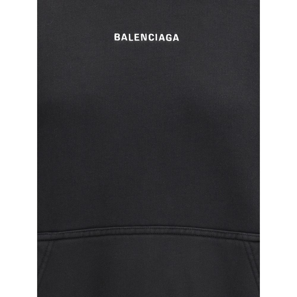 Balenciaga Logoed Hoodie Glam Steals