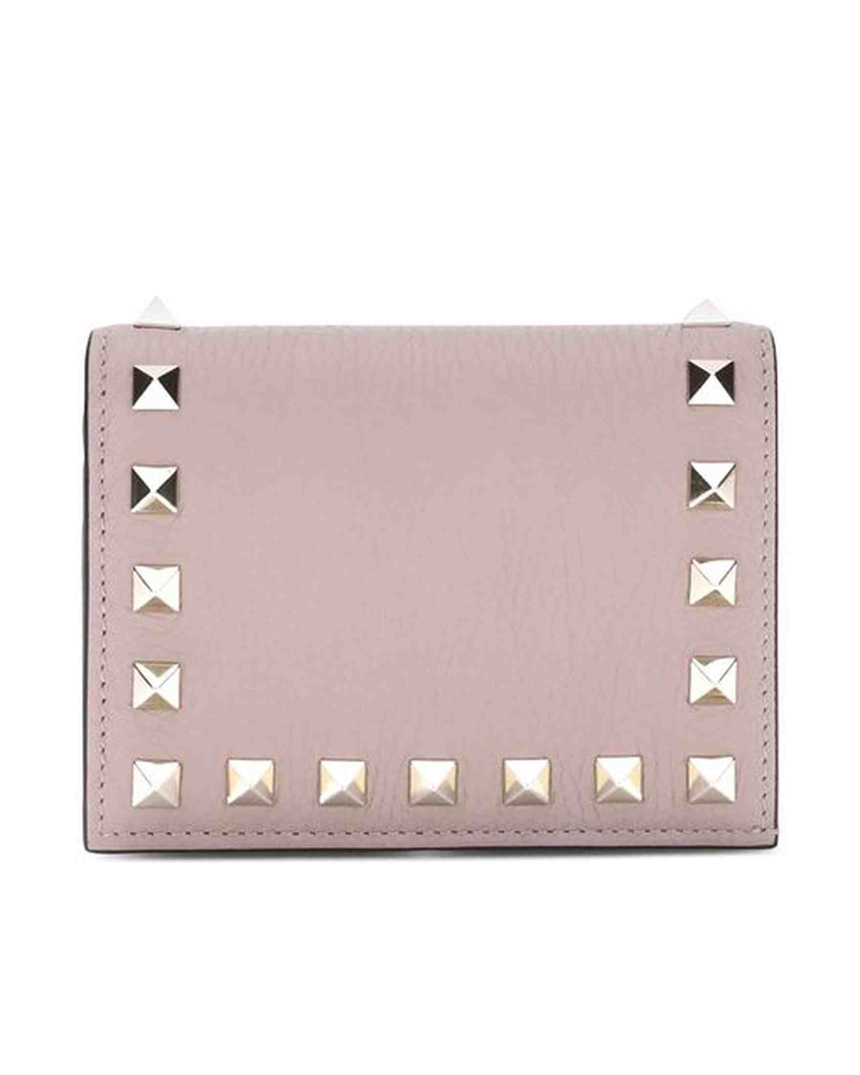 Valentino Leather Garavani Rockstud Wallet Glam Steals