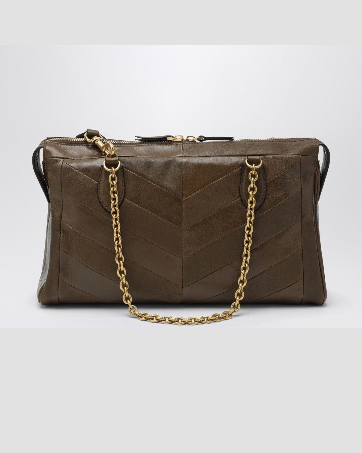 Valentino Garavani Panthea Bag in Tundra Colored Chevron Pattern Nappa Glam Steals