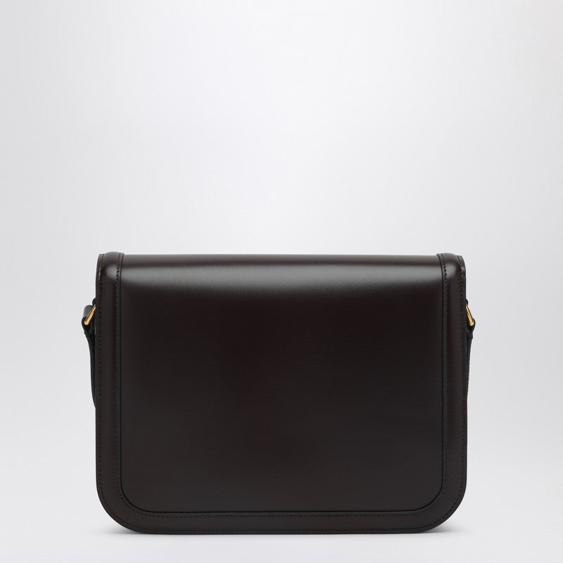 Valentino Brown Leather Garavani 9to5 Bag Glam Steals