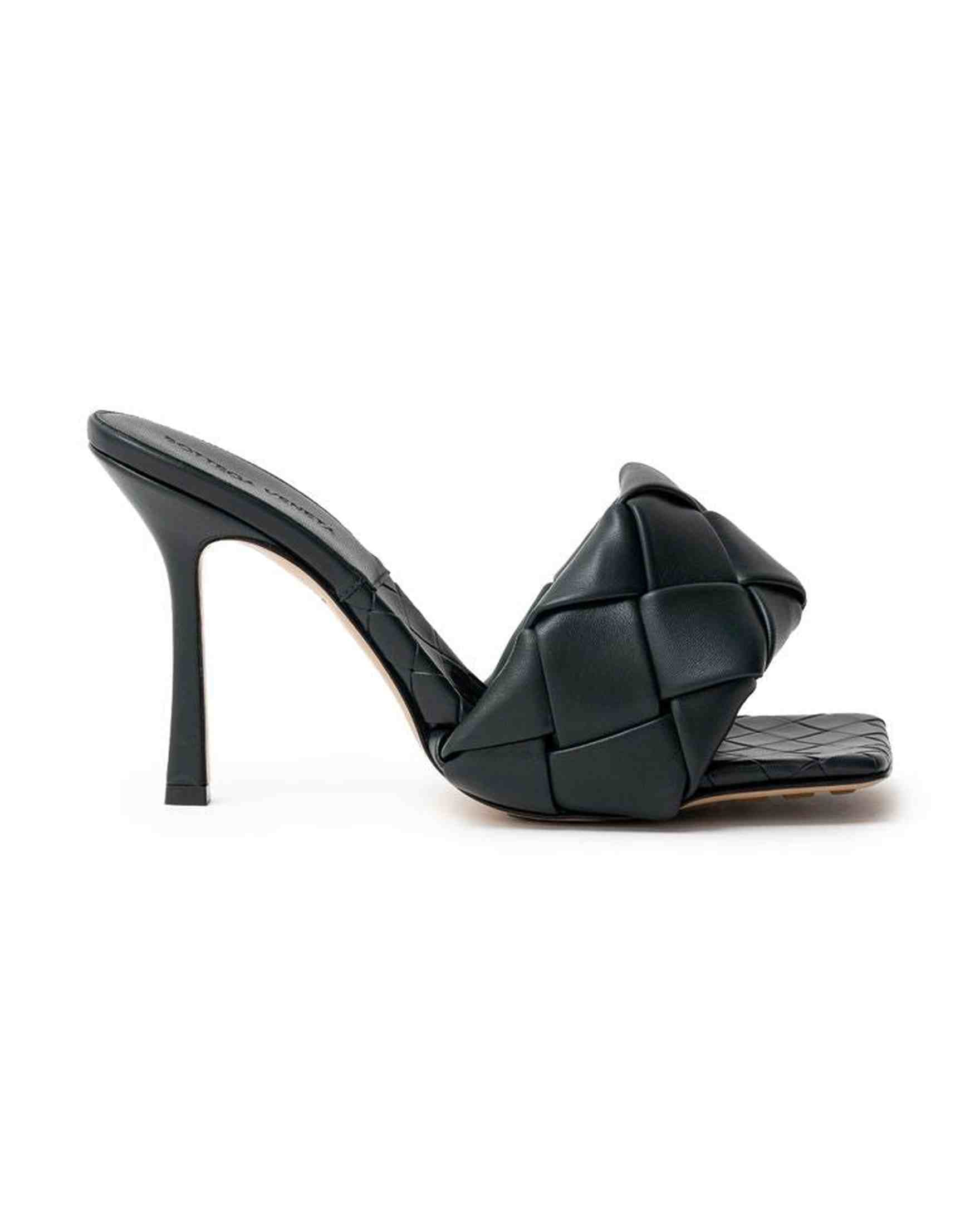 Bottega Veneta Green Leather Sandals Glam Steals