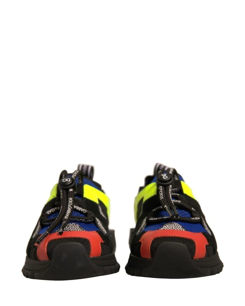 Dolce & Gabbana Multicolor Low Top Sorrento Sneakers Shoes Sneakers