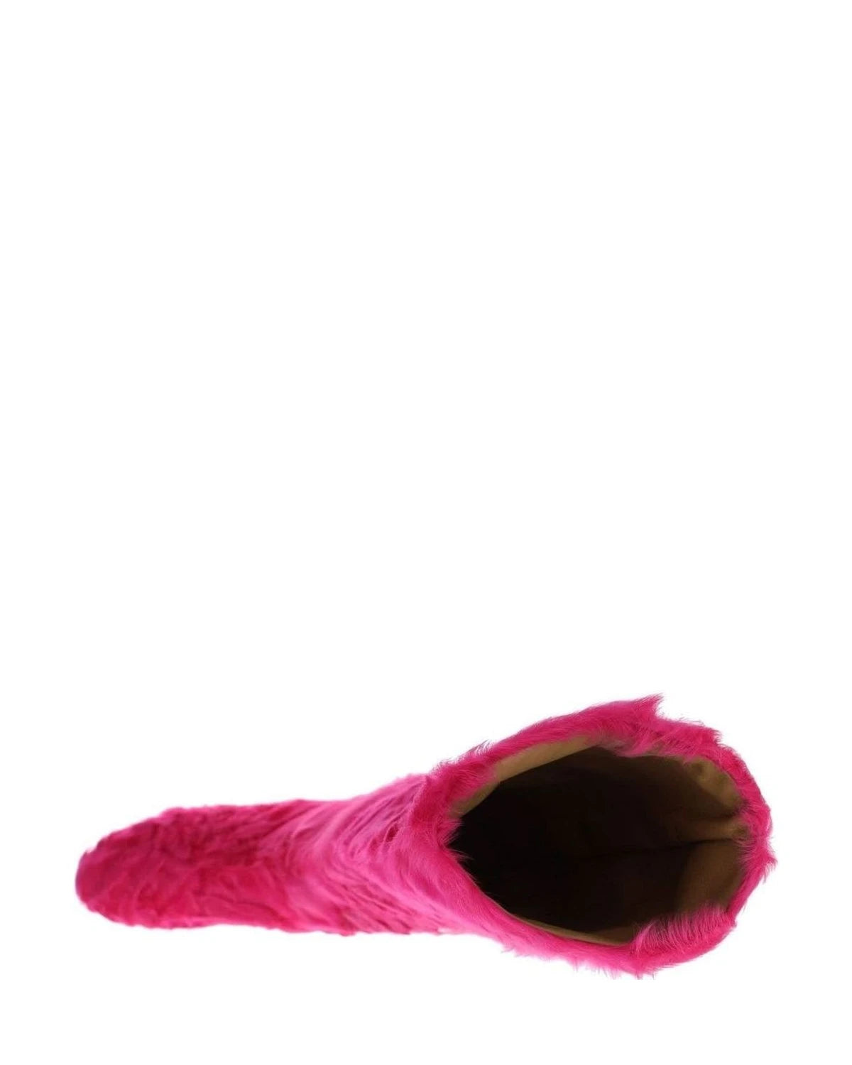 Dolce & Gabbana Pink Elegant Lambskin Fur Boots Boots