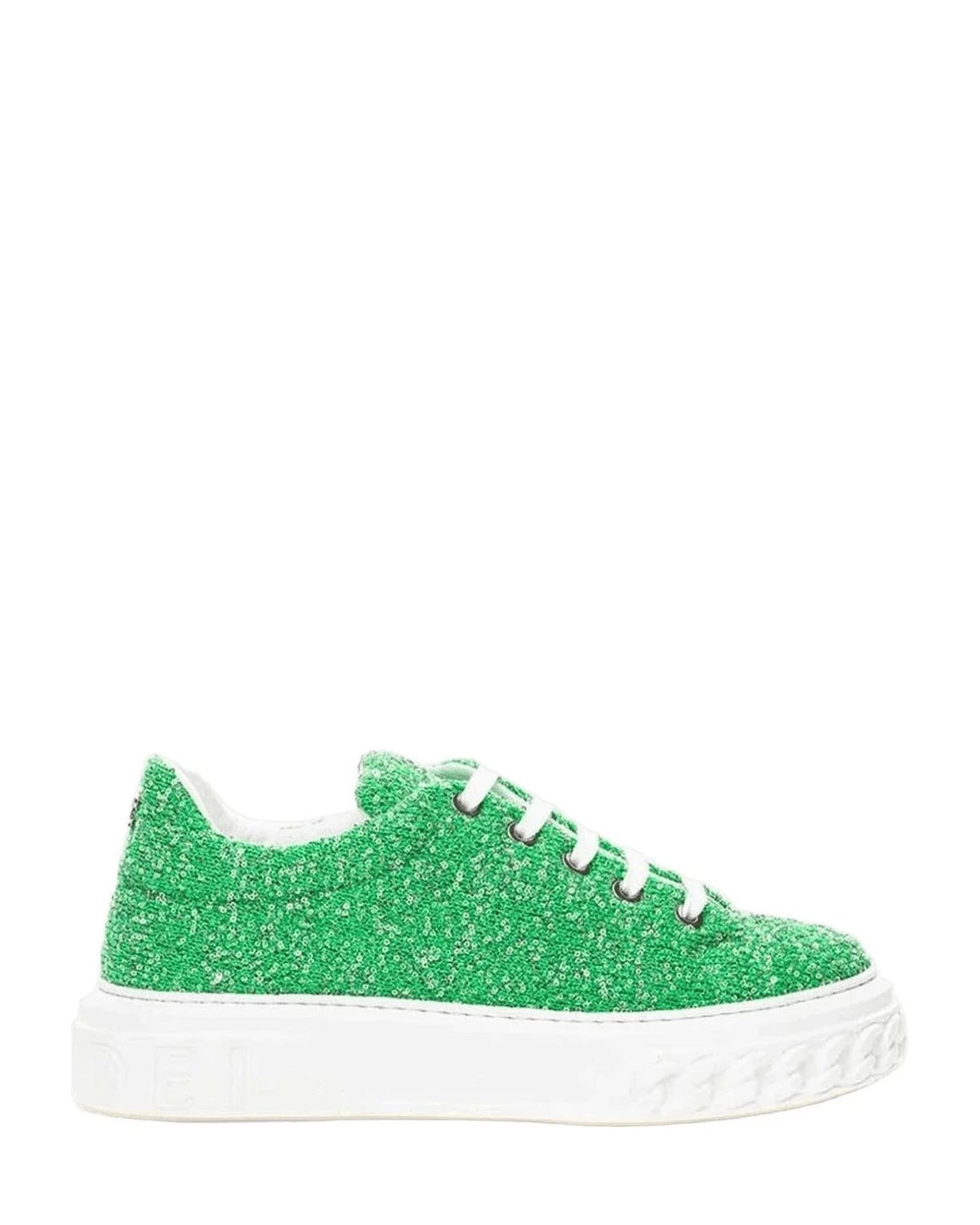 Casadei Emerald Elegance Leather Sneakers Glam Steals