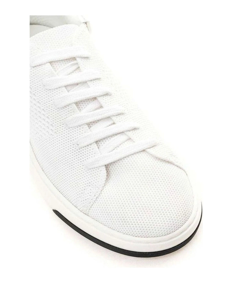 Casadei Elegant White Leather Sneakers Sneakers