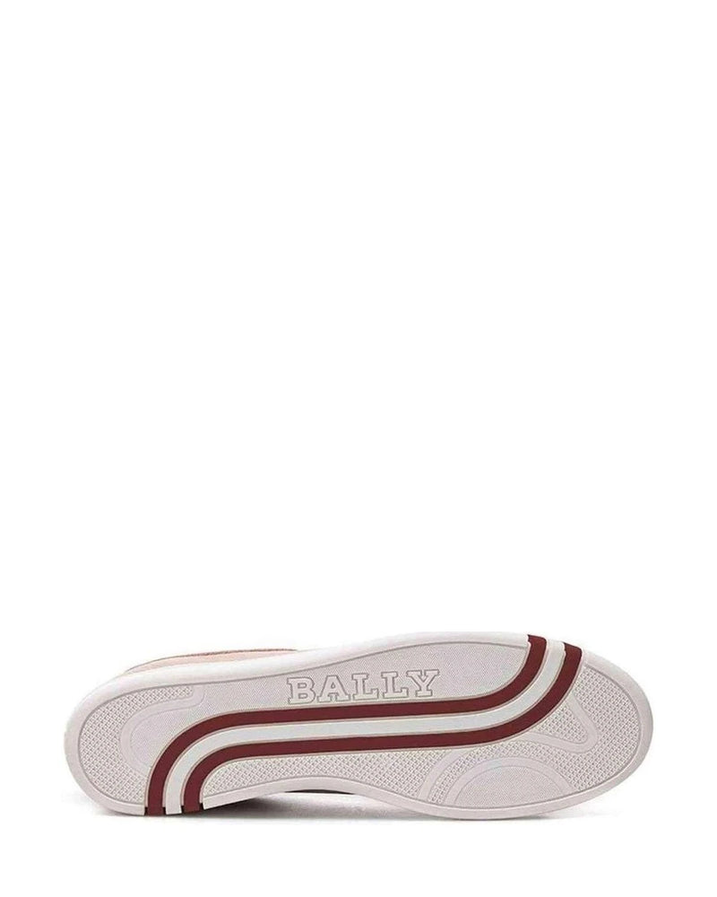 Bally Leather Pink Sneaker Sneakers