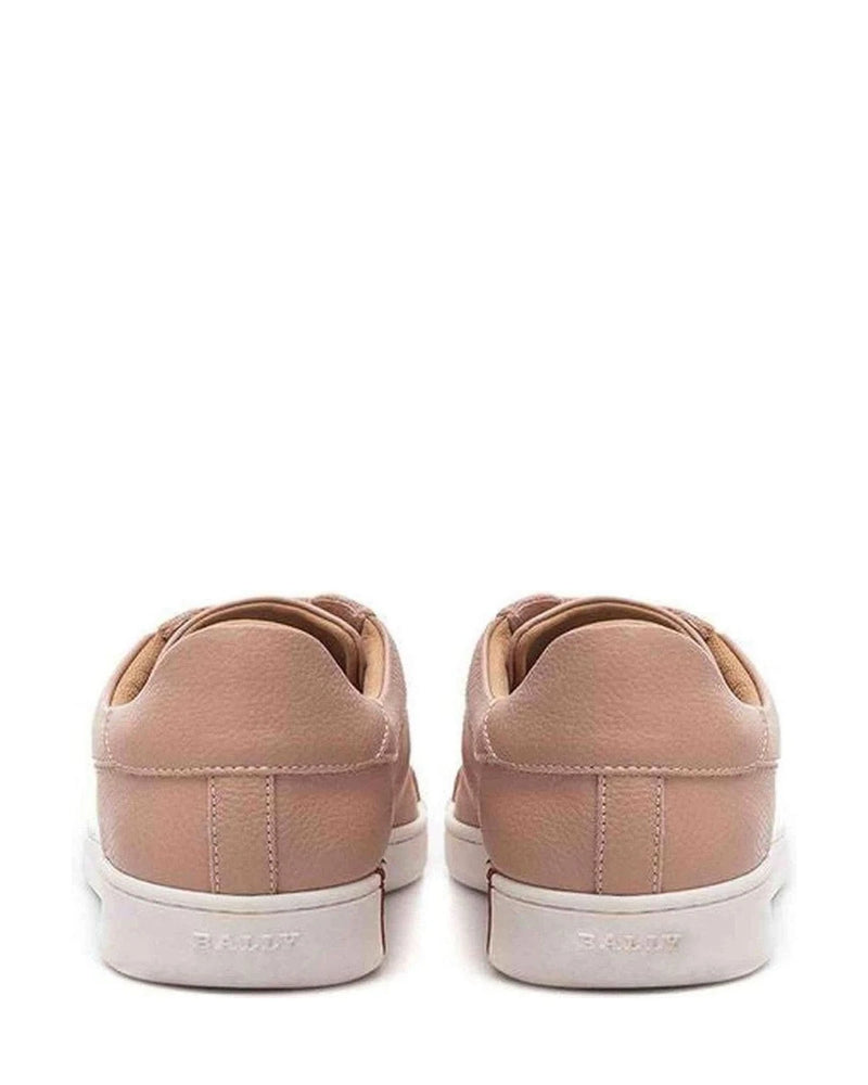 Bally Leather Pink Sneaker Sneakers