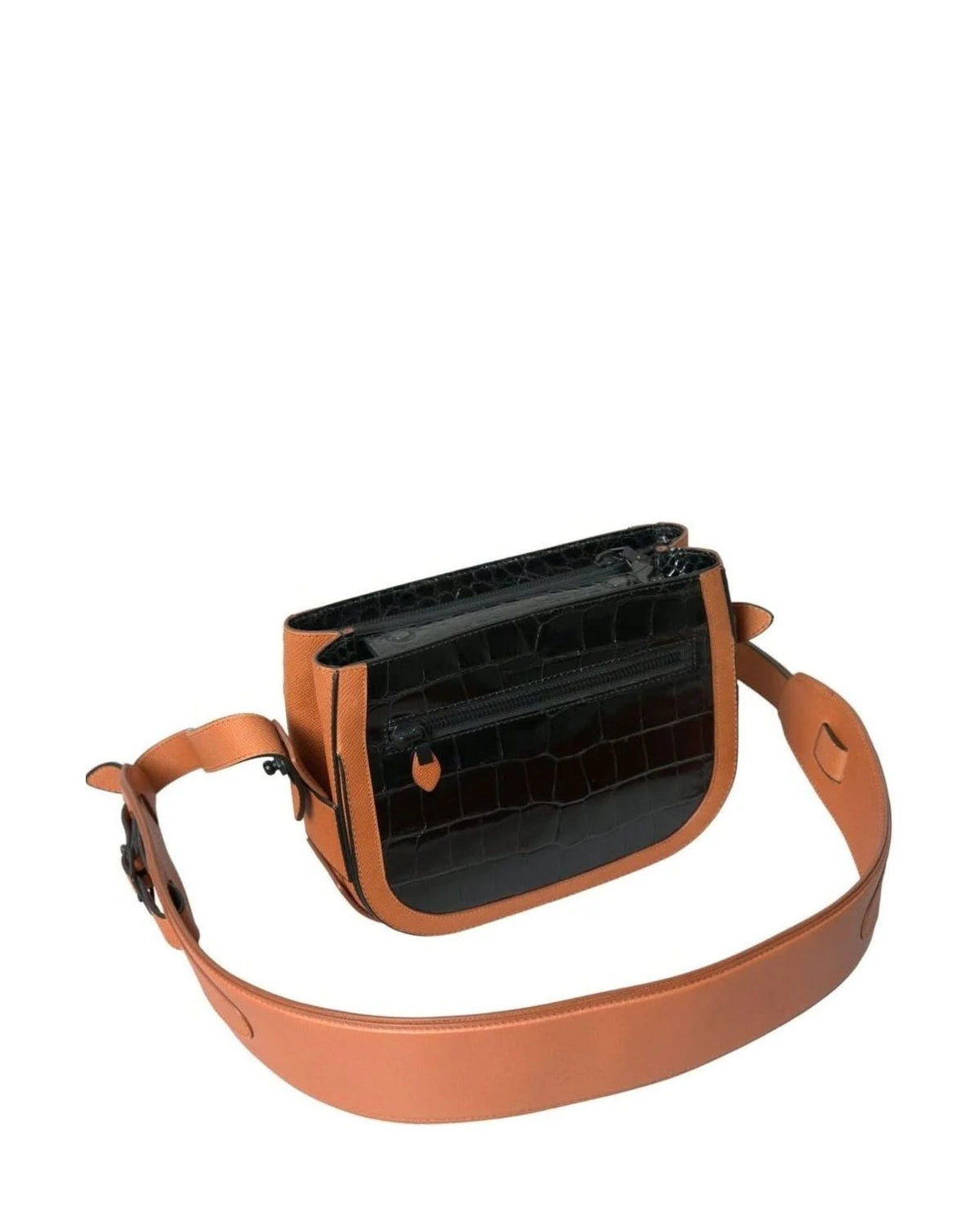 Balenciaga Elegant Crocodile Leather Camera Bag Shoulder Bags