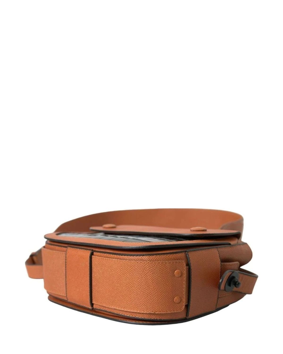 Balenciaga Elegant Crocodile Leather Camera Bag Shoulder Bags