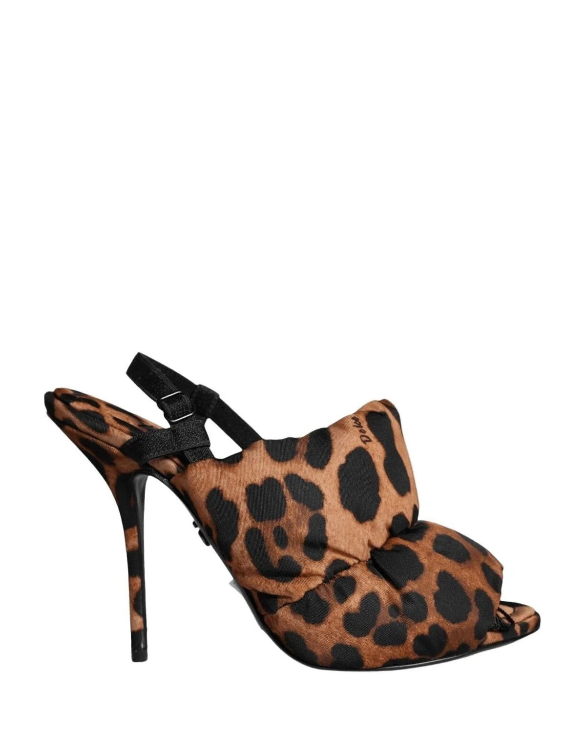Dolce & Gabbana Brown Leopard Keira Slingback Sandals Shoes Glam Steals