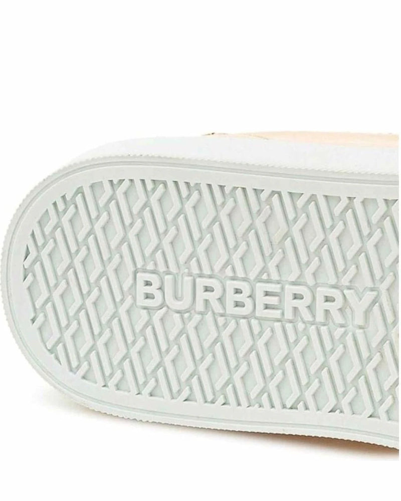 Burberry Leather Pink Sneaker Sneakers