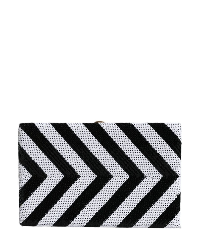 Dolce & Gabbana Black Frame Clutch Evening Party Purse Bag Clutch Bags