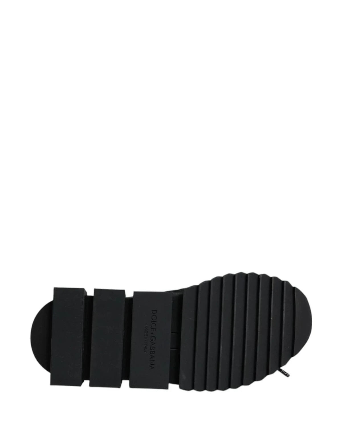 Dolce & Gabbana Black Sorrento Socks Logo Sneakers Shoes Sneakers